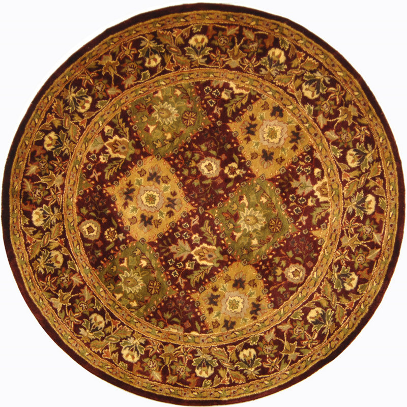 Dunbar Hand Tufted Wool Oriental Rug, Round 8'