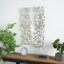 Ensemble de 2 décorations murales dorées en aluminium et corail, l 11 po x H 33 po-1138943356