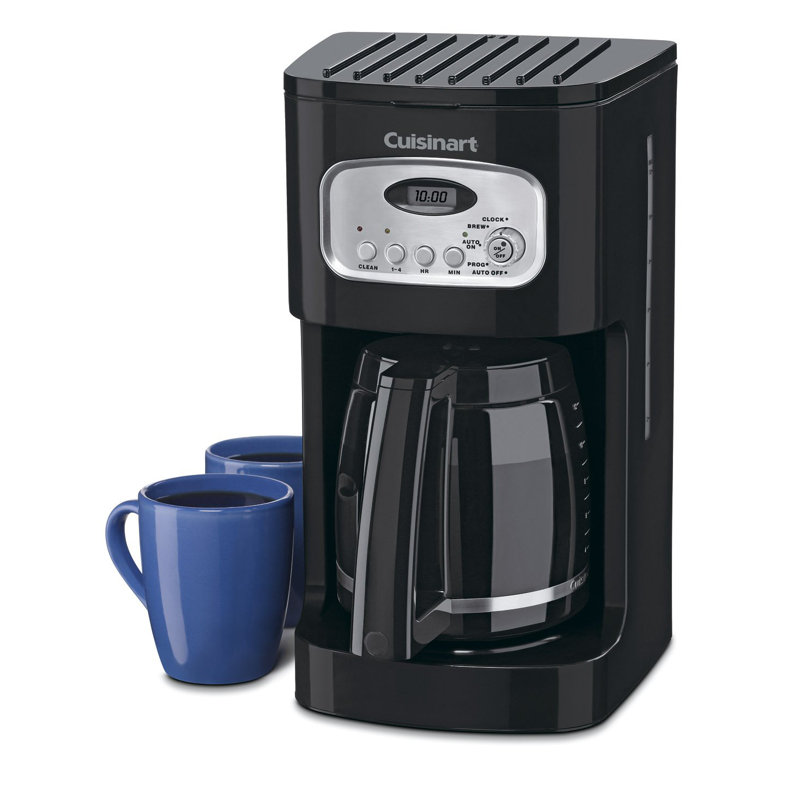 Cafetière programmable de 12 tasses Cuisinart, Noir
