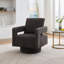 Fauteuil d'appoint pivotant à dossier creux et accoudoirs l 29,12 po-1913578879