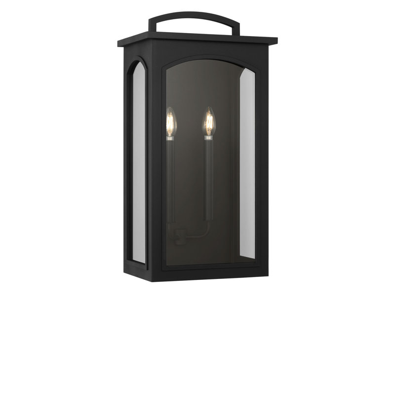 Modesto Wall Lantern, 24.13" H x 12.5" W x 9.37" D, 2