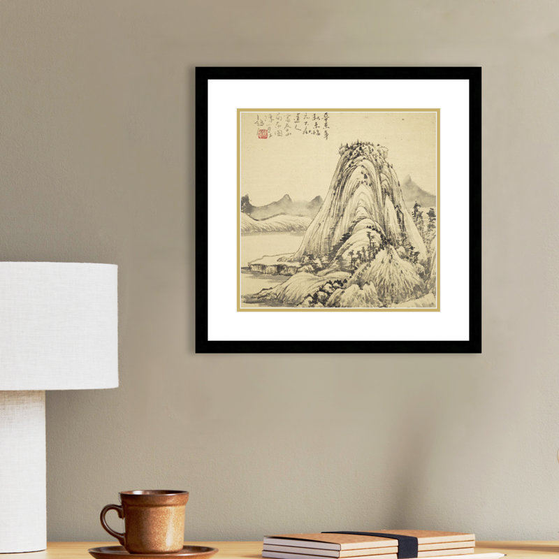 «Dwelling in the Fuchun Mountains» par Chen Xiaoping - impression encadrée sur papier
