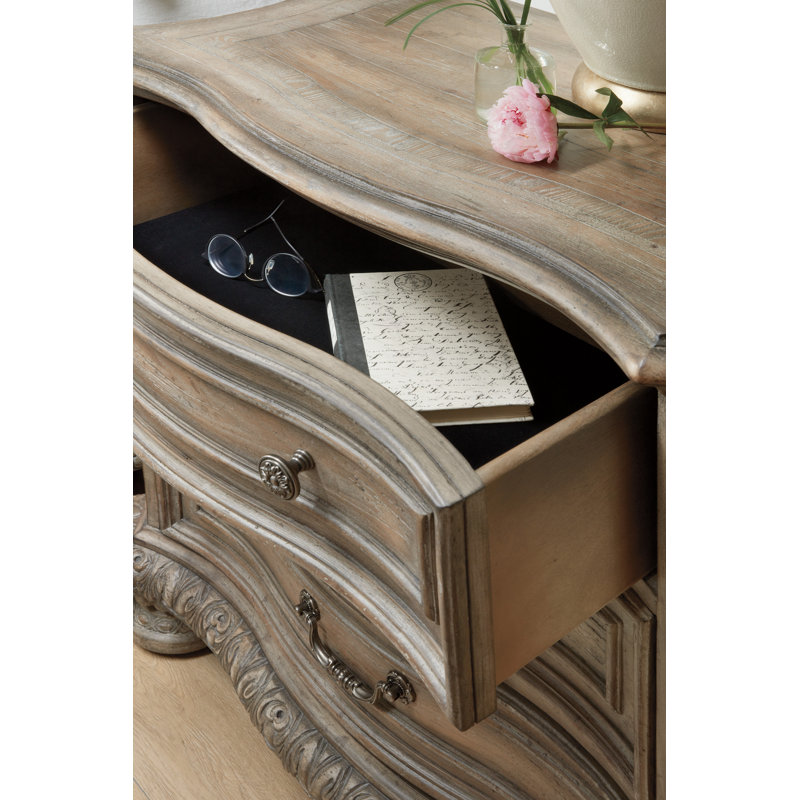 Castella Three Drawer Nightstand