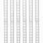 1.7cm Shelf Pilaster