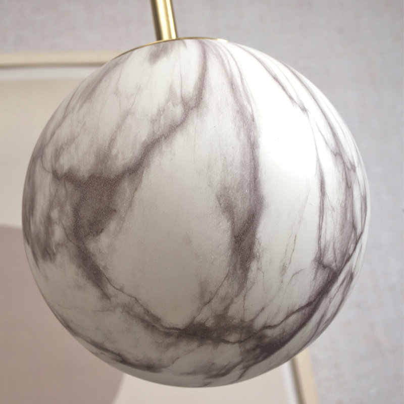 Glass Table Lamp, 33cm H x 33cm W x 43cm D