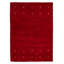 Tapis rouge en laine New Age One-of-a-Kind Rectangle 5 pi 3 po x 7 pi 4 po