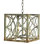 Elegant 4 - Light Lantern Square / Rectangle Chandelier