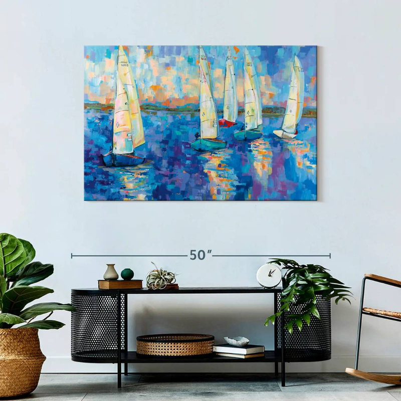 Mehar Back From The Race, 30" H x 45" W