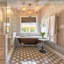 Nova 6" Hexagon Polished Marble Mosaic Tile-2061913715