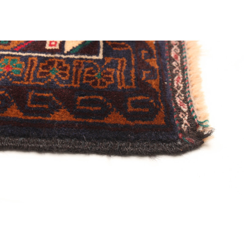 Teimani Dark Navy Rug 3'7" x 6'11"