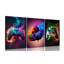 3 Piece Wrapped Canvas Print-113480249
