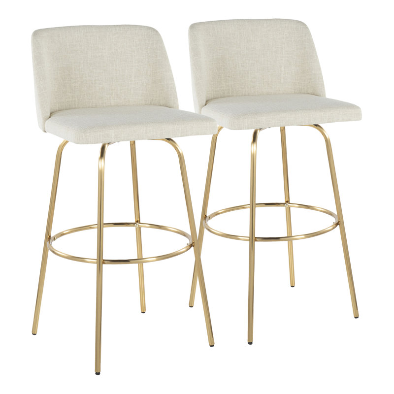 Tabouret pivotant Toriano, Tabouret de bar (siège d'une hauteur de 30 po)