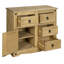 Markleville 87cm Solid Wood Sideboard