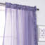 Paire de rideaux semi-transparents avec passe-tringle Raphaelle-74252318