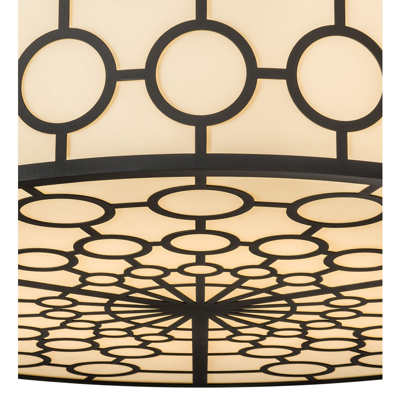 Dekko 8 - Light Dimmable Drum Chandelier