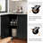 Kitchen Island Cart with Drop Leaf & Drawers,Kitchen Island with Storage Cabinet on Wheels, Spice Rack, Towel Rack, Rolling Kitchen Island Table Breakfast Bar for Kitchen-420137573