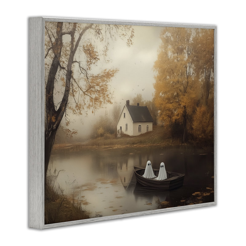 Giclée d'automne encadrée, conception par Arlington Prints, Estampe numérique Farmhouse, H 11 po x l 14 po