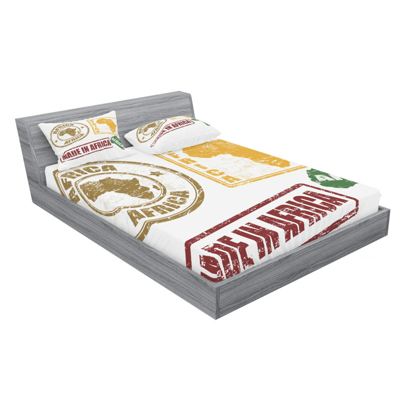 Microfiber Sheet Set, Full Sheet Set with Fitted Sheet