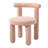 Set of 6 Upholstered 18.5'' Seat Height Sherpa Dining Chair With Solid Wood Legs-129068653-121502679