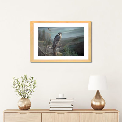 Falcon by Ruane Manning - Painting Print