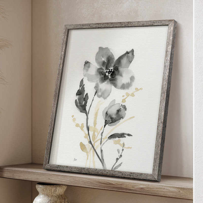 «Elegant Silhouette I», reproduction encadrée - bois massif 48942, H 21 po x l 17 po
