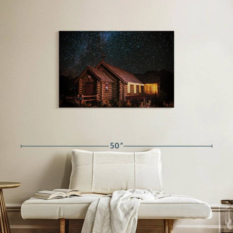 Adella Midnight Mass, 24" H x 36" W