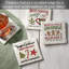 Paquet de 4 sous-verres de Noël