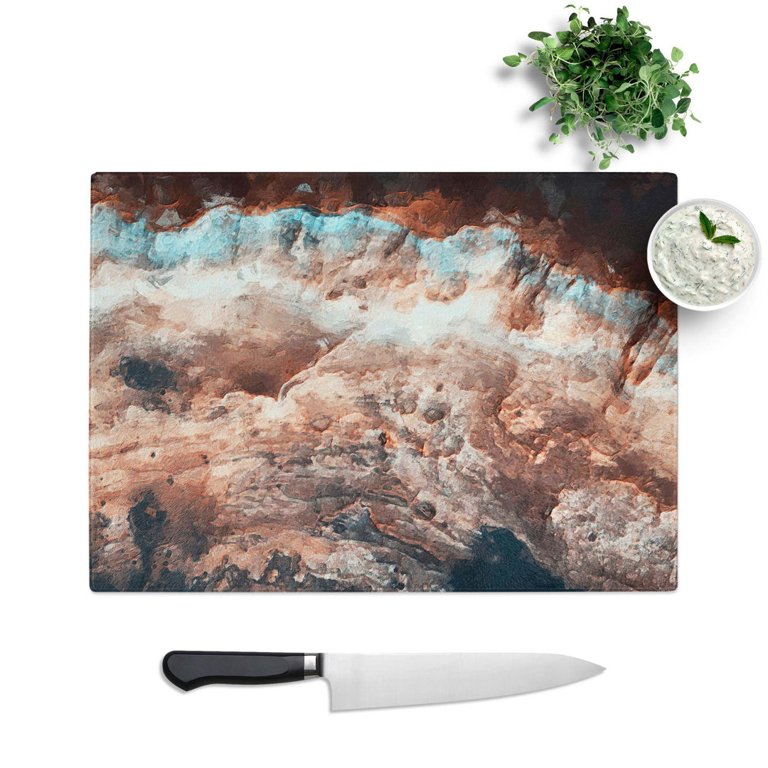 Tempered Glass out of Space Vol.14 Chopping Board