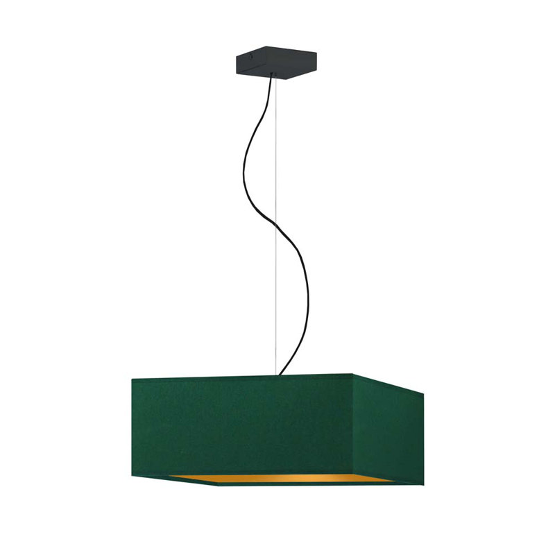 Suismon 3 - Light Pendant, Black, Emerald