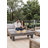 54_Inch Iron  Fire Pit Table(Stone)