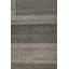 Tapis gris unique rectangulaire de 9 pi x 12 pi 1 po Rajasthan