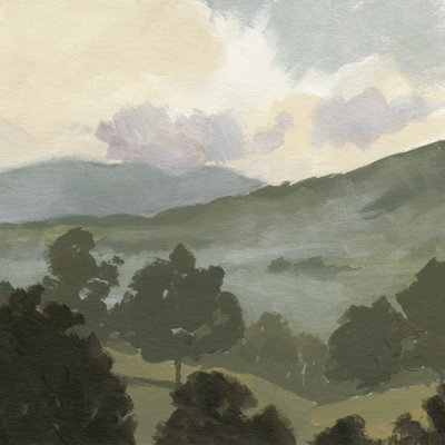 «Aydeen Valley Through The Trees II» sur toile par Victoria Barnes