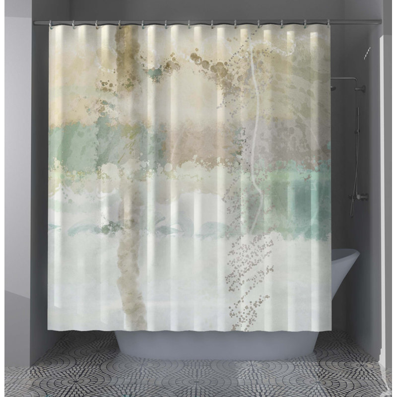 Abstract Shower Curtain