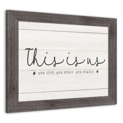This Is Us, reproduction encadrée