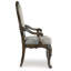 Chaise de salle à manger avec accoudoirs himrod