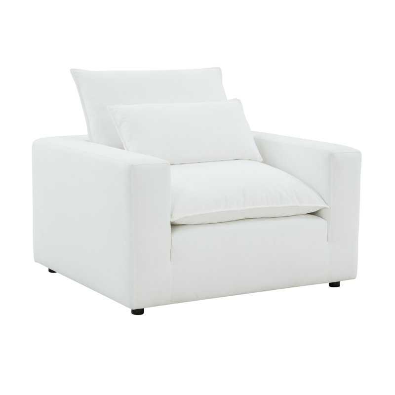 Fauteuil Jaydah, Tissu perle