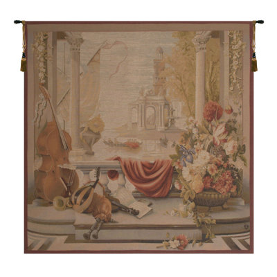 Zahara Loom Woven Cotton Blend Wall Hanging