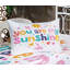 Multicolore drap-housse et coussin décoratif Ambesonne-106791787