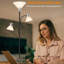 Lampe sur pied 70 po pour salon