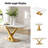 Bodkin Glam Modern 71" Rectangular Sintered Slate Dining Table for 8 Person-100845184