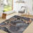 Premium Quality Soft Pile Rug with Intricate Floral Design and Vibrant Colors for Stylish Indoor Home Decor-2092812446