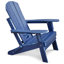 Chaise Adirondack pliante pour l'extérieur