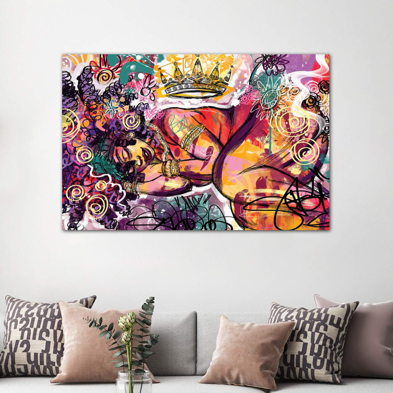 «Radiance» par Justin Copeland, H 40 po x l 60 po x P 1,5 po, Toile tendue