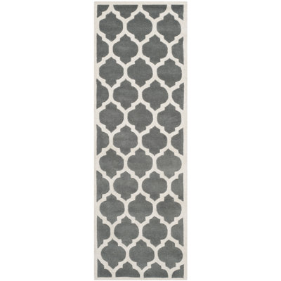 Scruggs Geometric Wool Hand Woven Area Rug