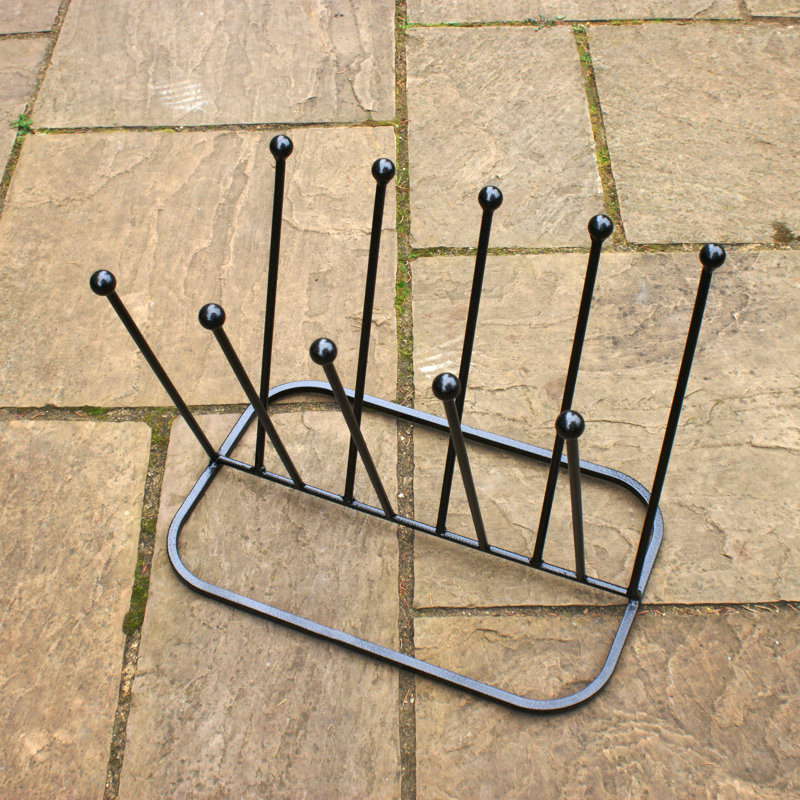 Diagonal Round Shoe Rack