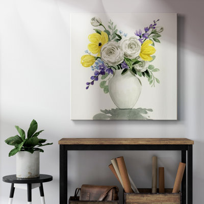 Toile tendue Bouquet Shadows I-Premium Gallery - prête à être accrochée