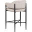 Tabouret de comptoir en tissu Sylas-1433604250