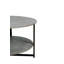 Table basse ronde avec rangement à 2 niveaux, table basse de salon-1519648032