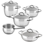 1950 Kitchen Set - 9 Pieces - Stainless Steel