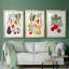 «Garden Offrant I», ensemble de 3 reproductions de cadres photo-69879304-69879307